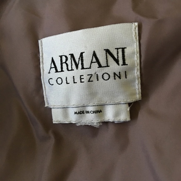 Sale! ARMANI COLLEZIONI Lavender Puffer Jacket M-L - Picture 7 of 8